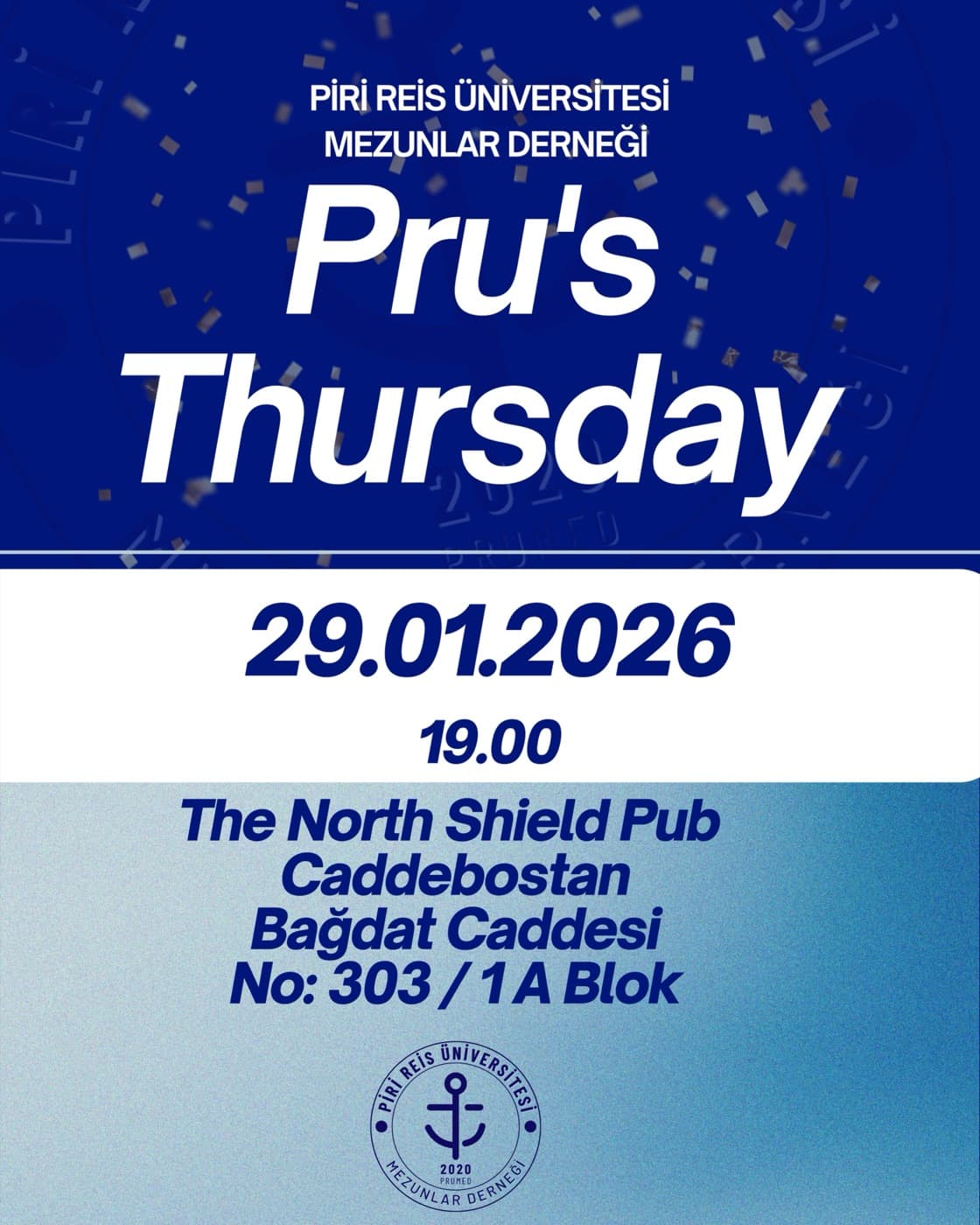 Geleneksel PRUMED Pru’s Thursday Buluşması!