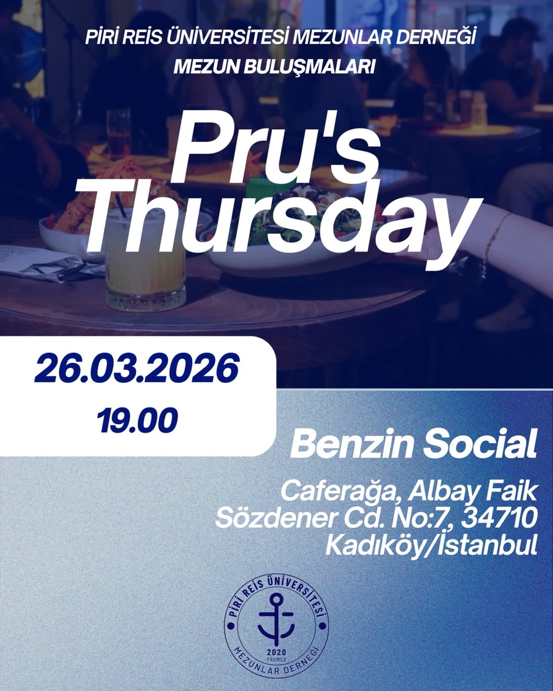 Pru's Thursday Mezun Buluşması