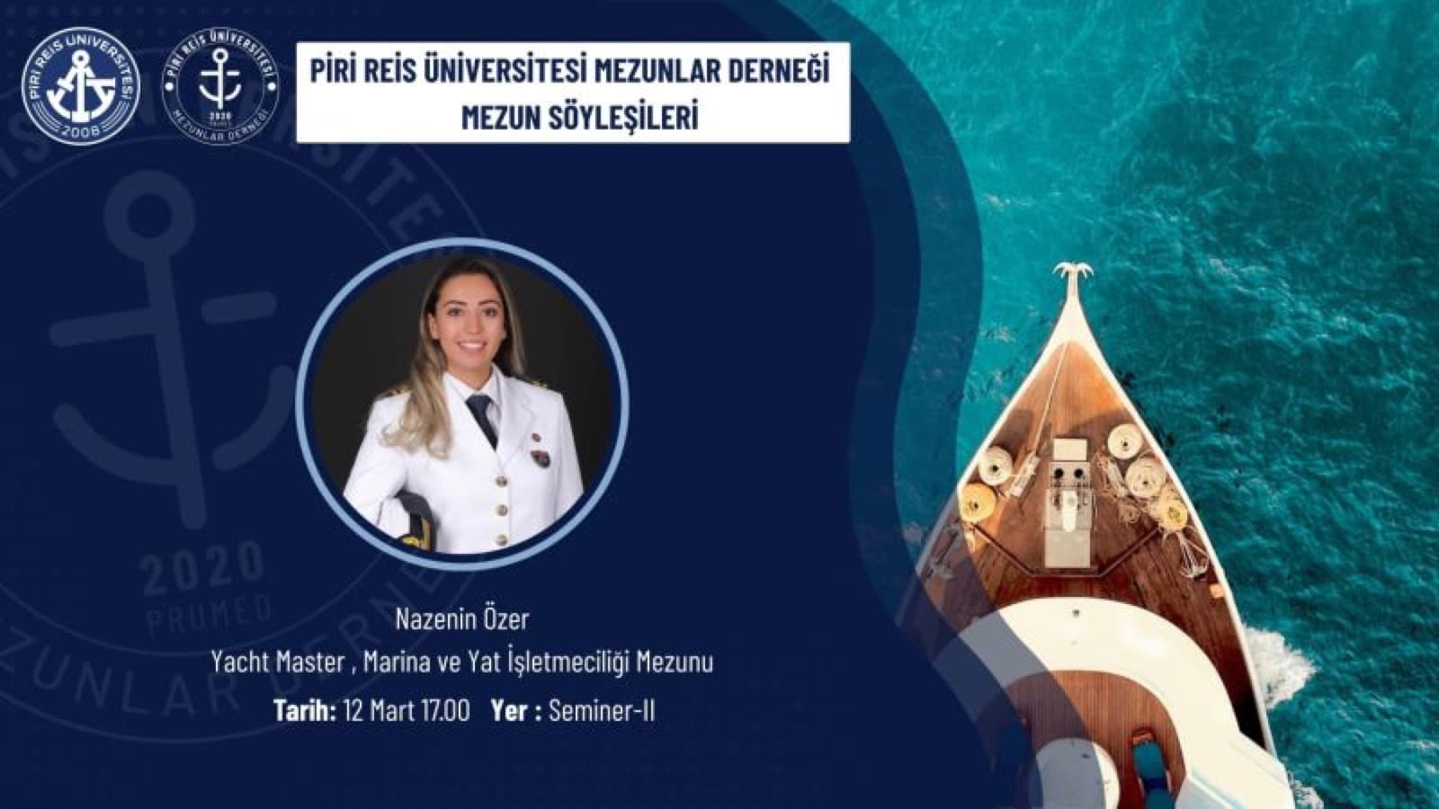 Mezun Söyleşileri | Yat Kaptanı Nazenin Özer