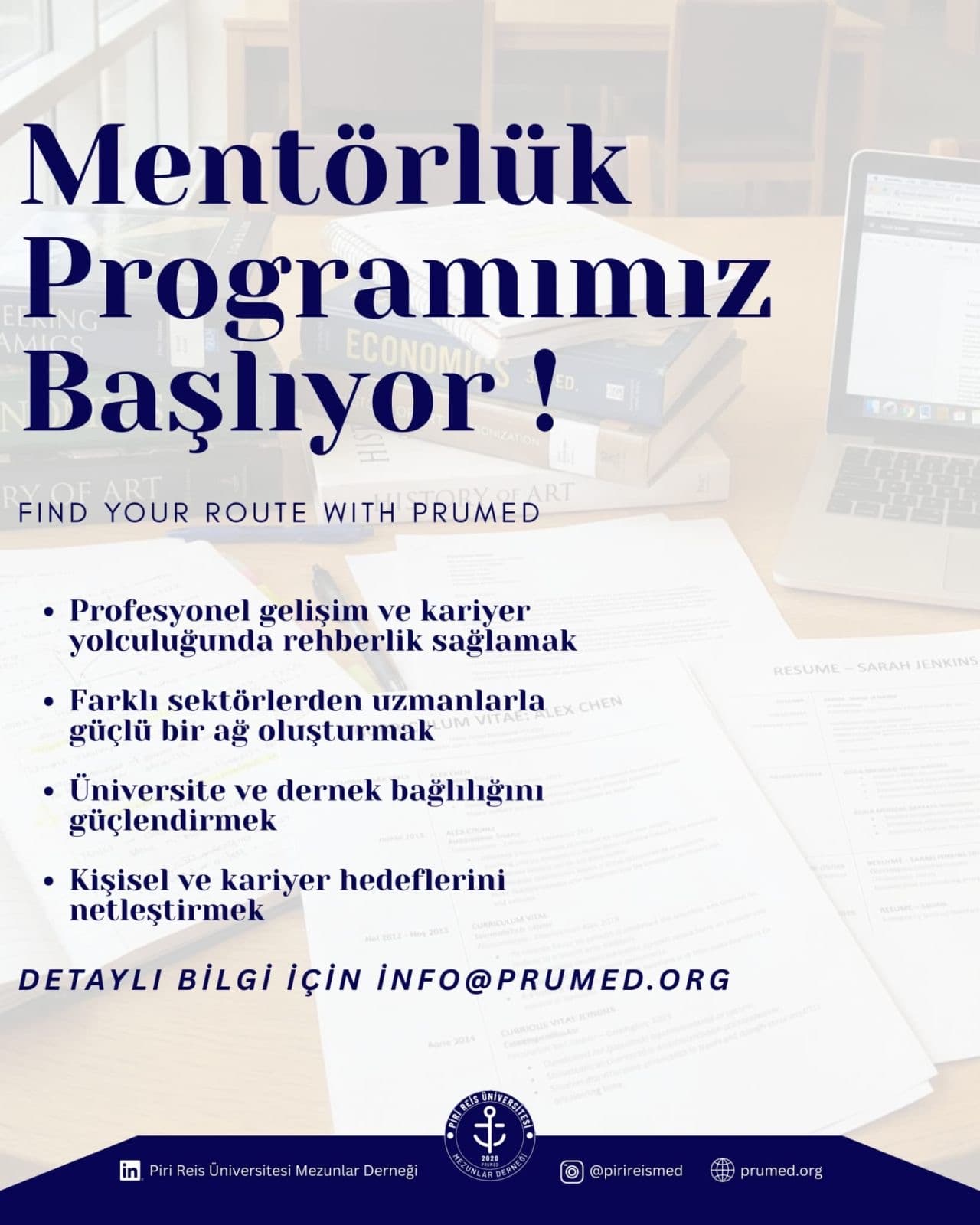 PRUMED Mentörlük Programı 2026 Dönemi Başladı!