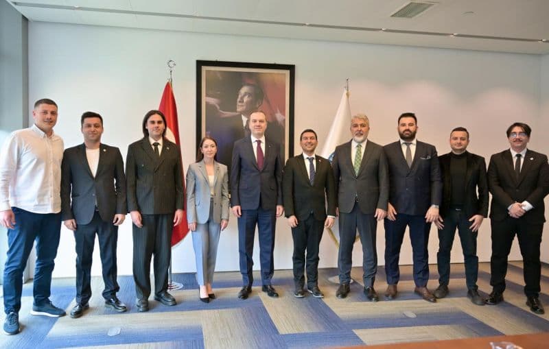 İMEAK DTO Yönetim Kurulu Başkanı Tamer Kıran'ı Ziyaret Ettik