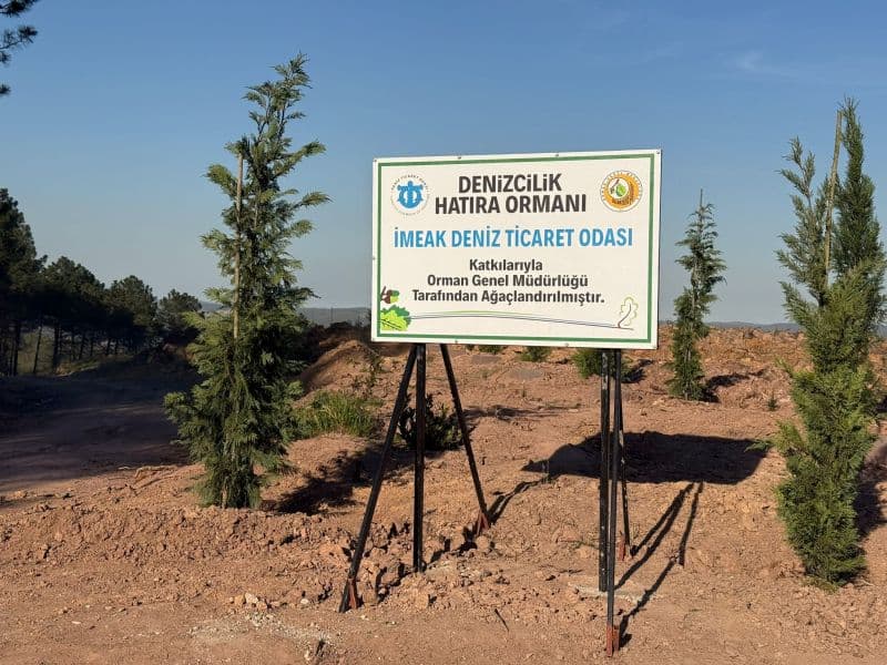 Denizcilik Hatıra Ormanı Fidan Dikim Törenine Katıldık