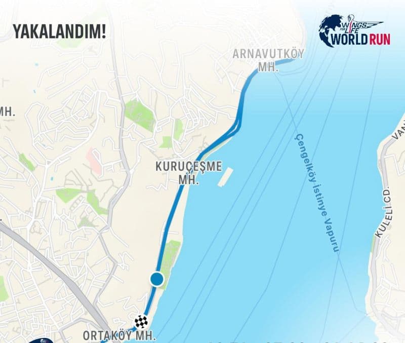 PRUMED Koşu Takımı Wings for Life World Run'da — görsel