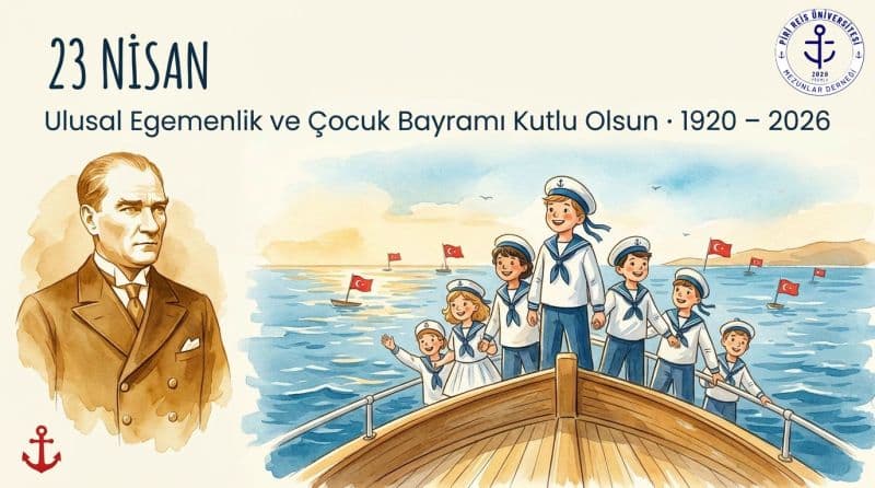 23 Nisan Ulusal Egemenlik ve Çocuk Bayramı Kutlu Olsun