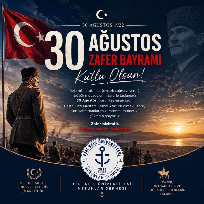 30 Ağustos Zafer Bayramı Kutlu Olsun